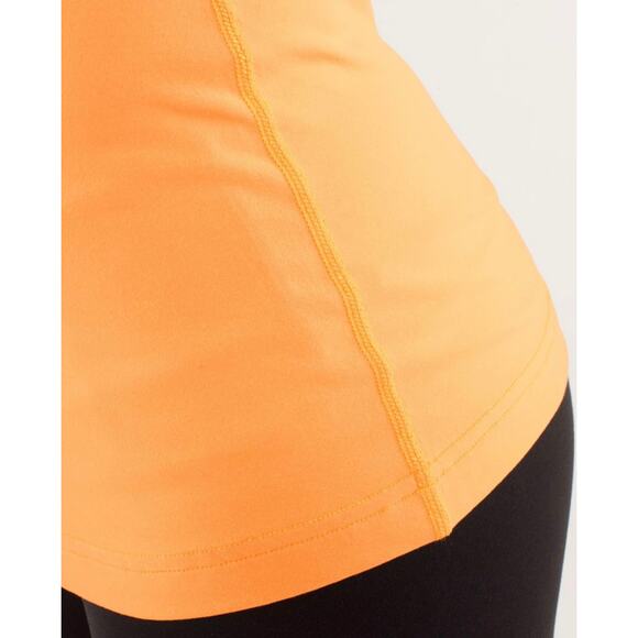 Lululemon Cool Racerback Tank Creamsicle Pop Sz 4 First Release Classic Core Top - Picture 14 of 14